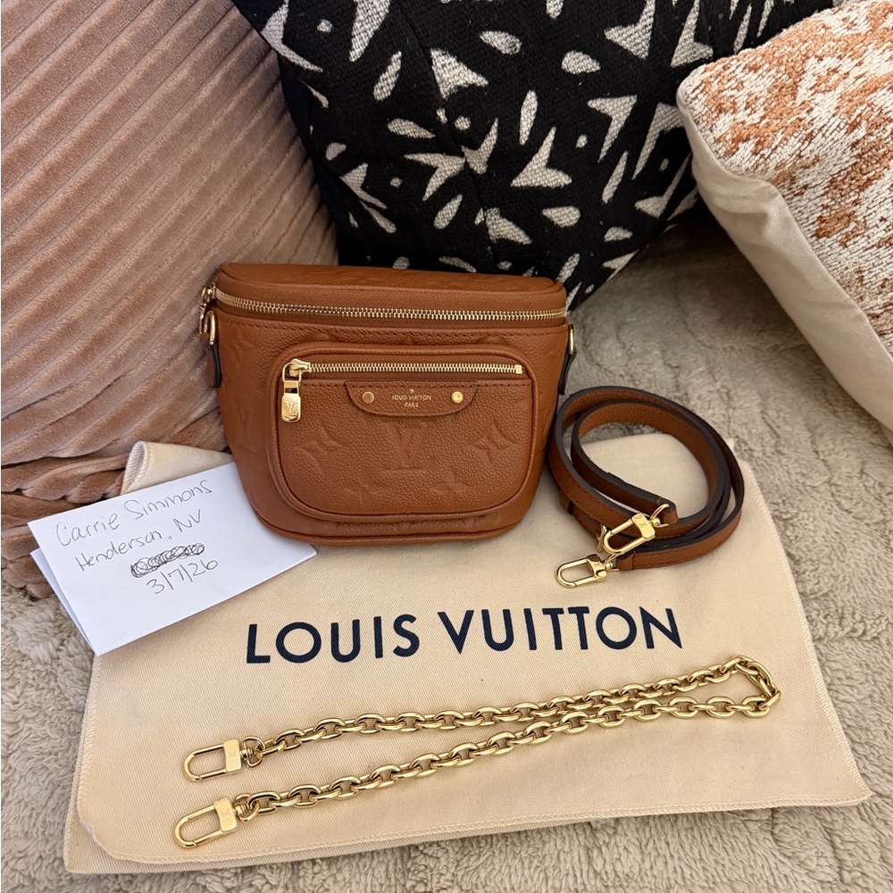 Louis Vuitton Mini Bumbag - Cognac